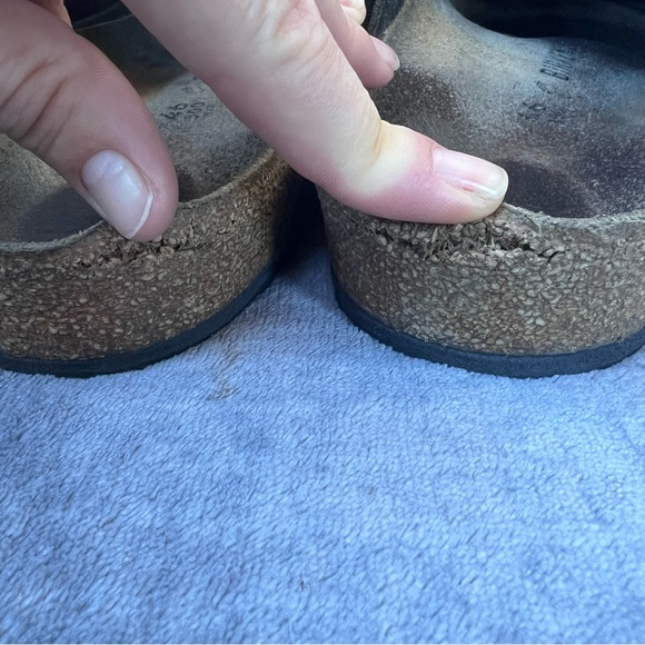 Birkenstock Boston Leather Clogs Black Men’s EU 46 US 13 Casual Comfortable - Picture 10 of 15